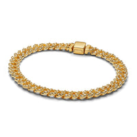 ELEGANT GOLD-PLATED CUBAN LINK BRACELET