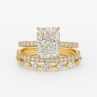ELEGANT GOLD-PLATED RING SET