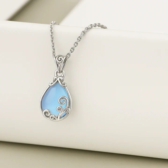 OPALITE TEARDROP NECKLACE
