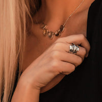 SILVER WHISPER WRAP RING