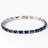 ELEGANT SAPPHIRE TENNIS BRACELET