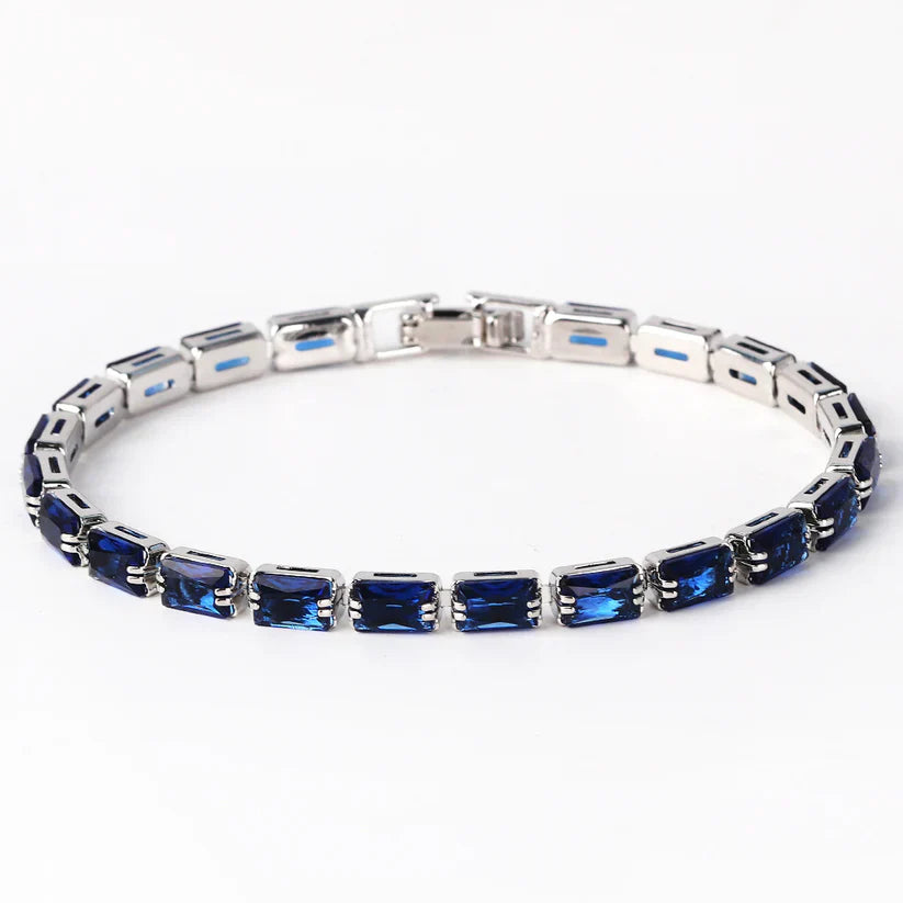 ELEGANT SAPPHIRE TENNIS BRACELET