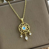 OPALITE DREAMCATCHER NECKLACE