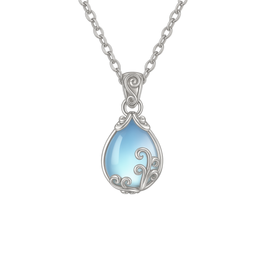 OPALITE TEARDROP NECKLACE