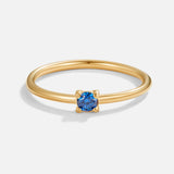 BIRTHSTONE ELEGANCE GOLD RING