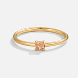 BIRTHSTONE ELEGANCE GOLD RING