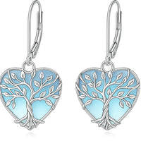 OPALITE TREE OF LIFE EARRINGS